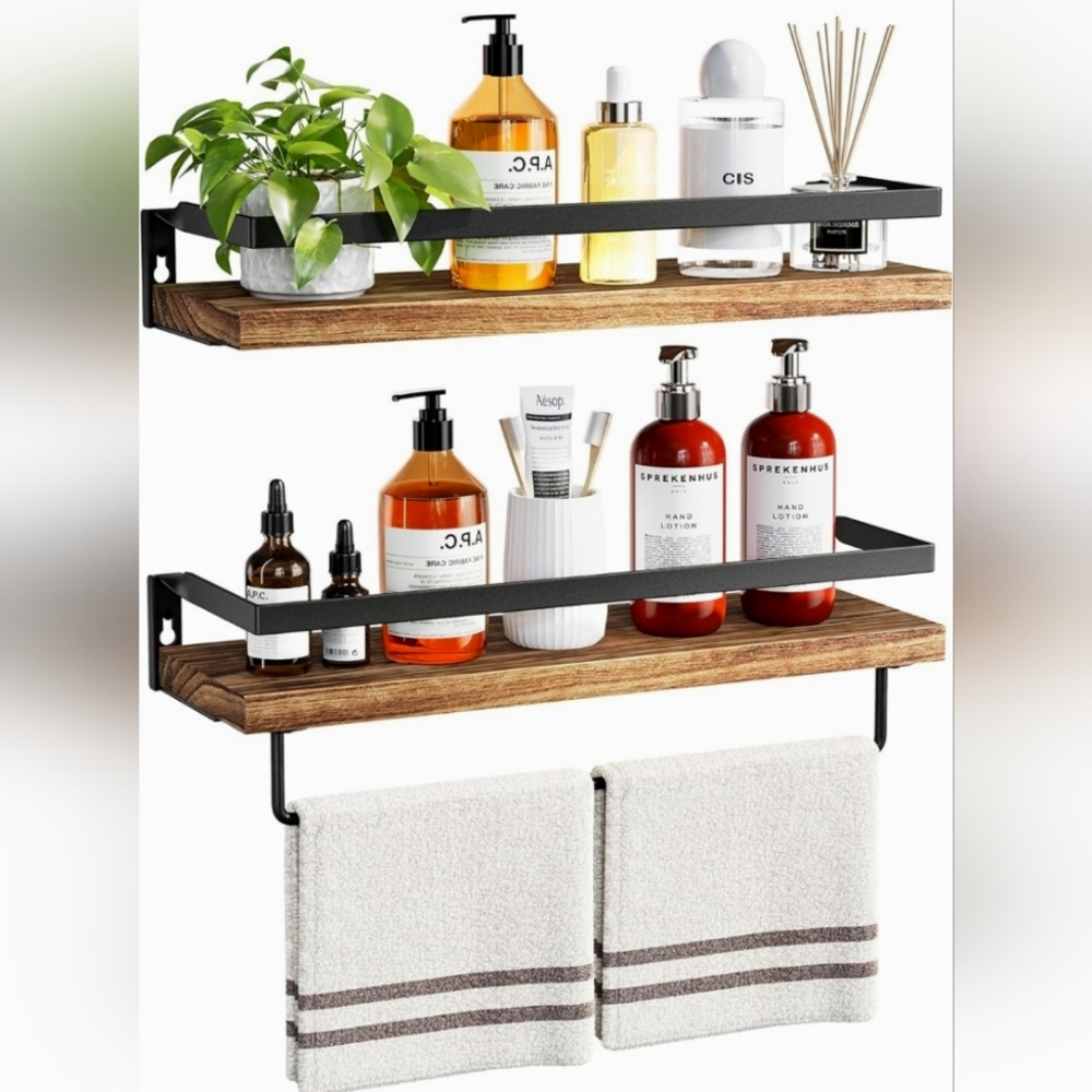 Floating Wall Shelves set of 2